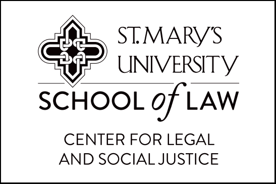 St. Mary's University: Center for Legal and Social Justice (logo)